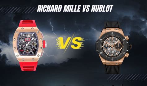 hublot vs richard mille|Richard Mille Vs. Hublot – Two Brands at the APEX of Luxury!.